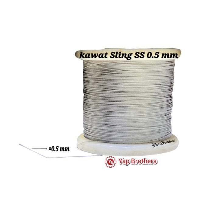 Kawat Sling SS 0.5 mm - 1.0 mm