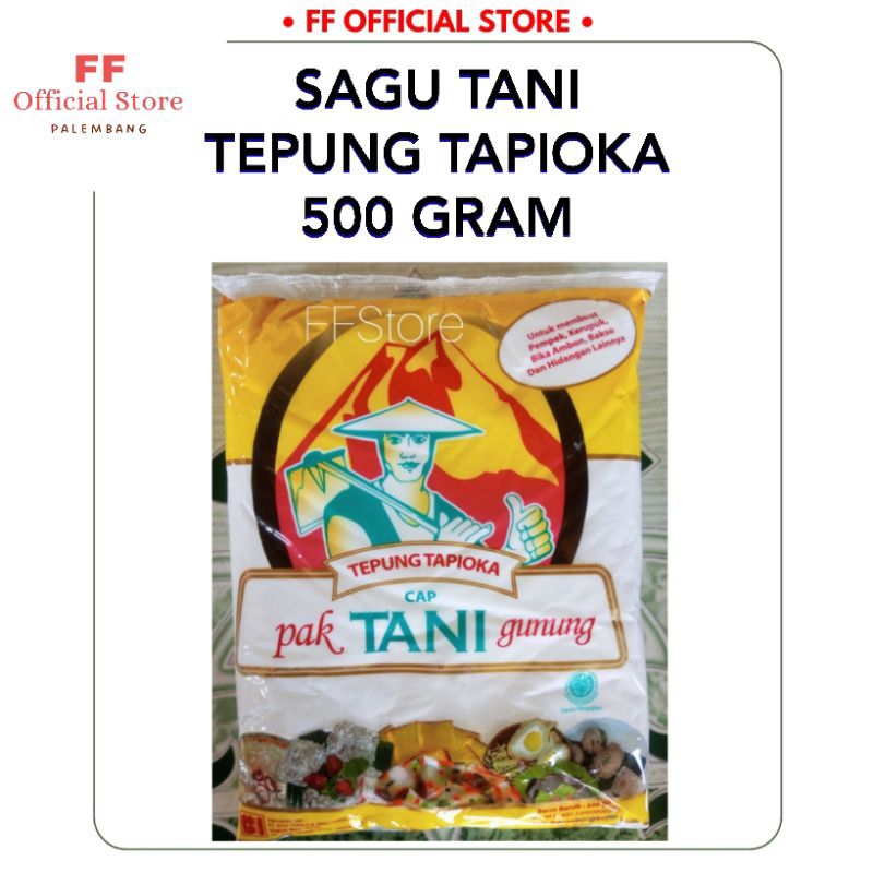 

(INSTANT) SAGU Pak Tani Gunung Tepung Tapioka 500gr