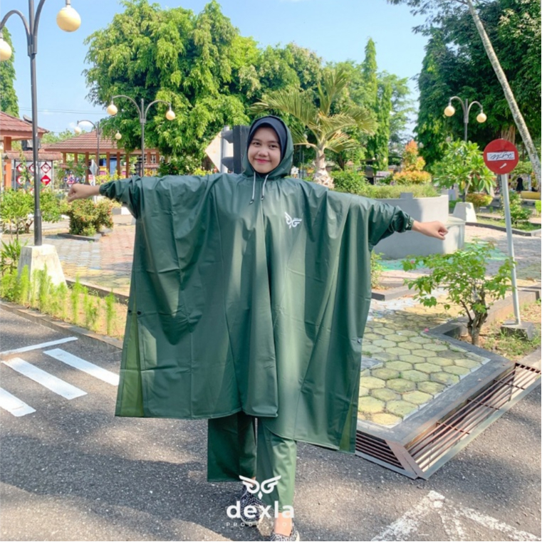 Jas Hujan BATMAN KELELAWAR BERLENGAN BESAR DAN KUAT /JAS HUJAN PONCO BATMAN by DEXLA