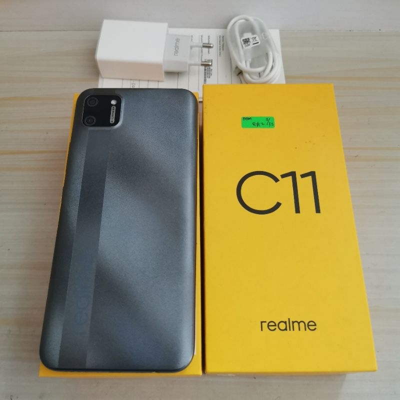 Realme C11 ram 2GB 32GB Abu Lada Bekas - Fullset Resmi - second