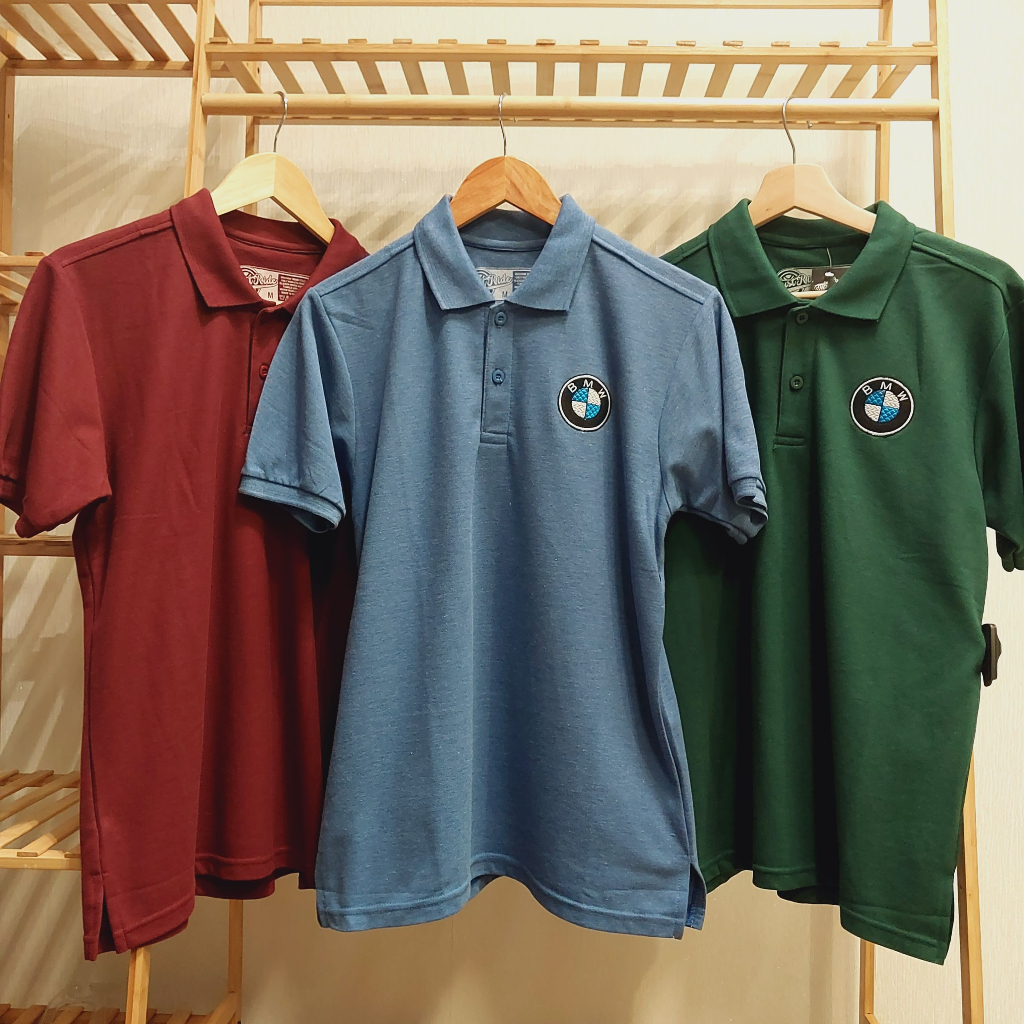 Baju Wangky/Polo Dewasa OTB1 Bordir BMW Pria Dewasa