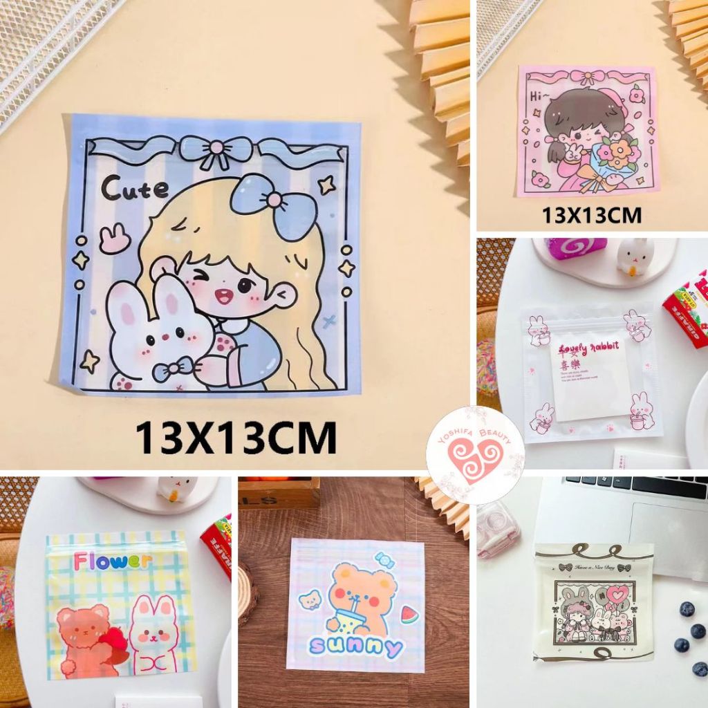 Plastik Ziplock Lucu | Kemasan Ziplock Lucu Kartun