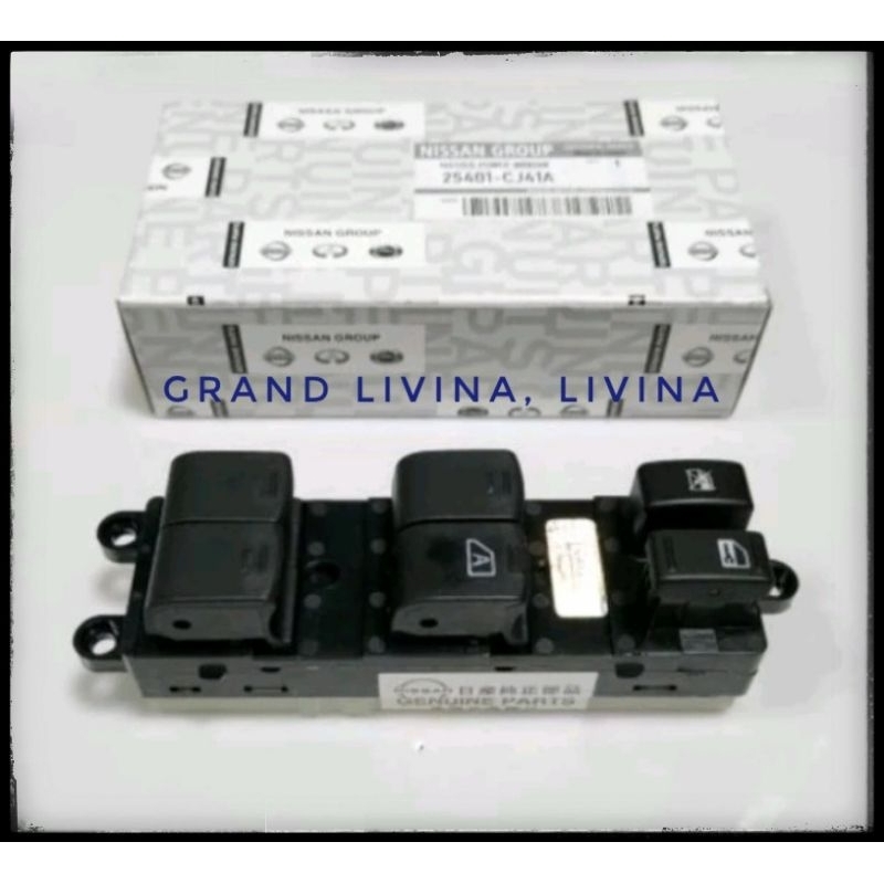 Saklar Power Window Master Power Window Nissan Grand Livina, Livina