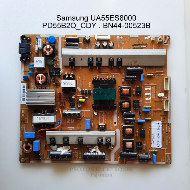 PSU LED TV Samsung UA55ES8000 UA55ES8000M UA55ES7000 UA55ES7100 UA55ES6800 UN55ES7500 Mesin Power Su