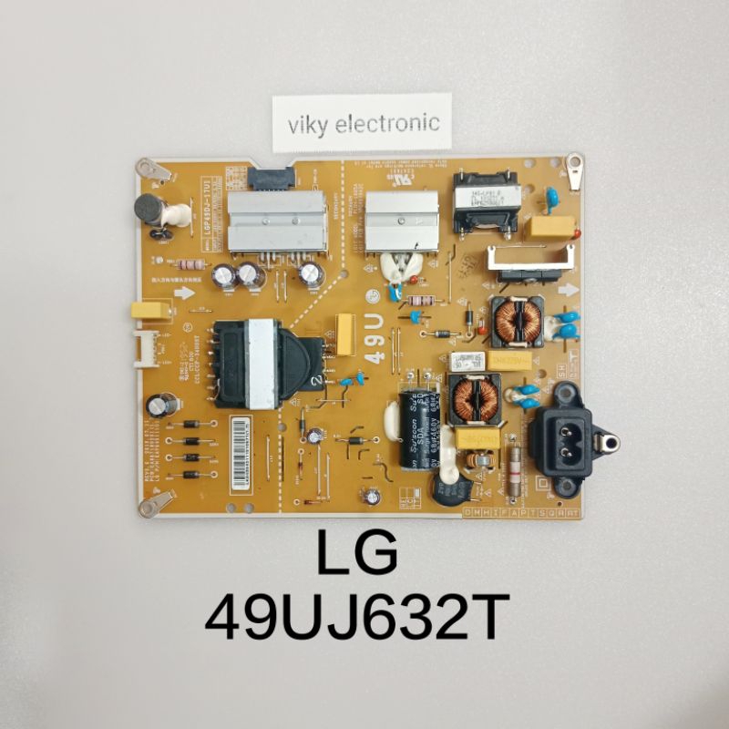LG 49UJ632T power supply psu mesin tv regulator tv LG 49UJ632T