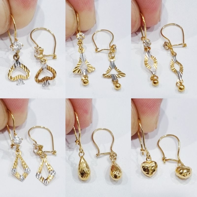 Anting Emas Kawat Variasi +/- 0.5 gram Kadar 70% 700 16K - PJ