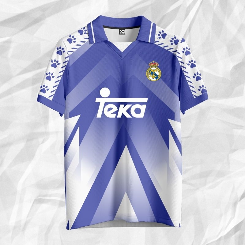 BAJU Jersey REAL MADRID // Jersey Band // Jersey Retro // Jersey Vintage // Baju Bola // Jersey Bola