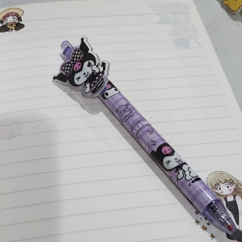 

PULPEN SANRIO HELLO KITTY KUROMI CINAMOROL POMPOMPURIN POCHACO MELODY
