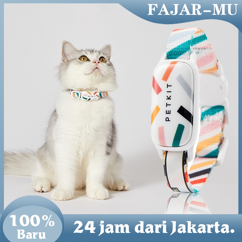 Cat Smart Tag Finder Pelacak Anti Hilang Kucing Cat GPS Tracker Smart Kalung Kucing