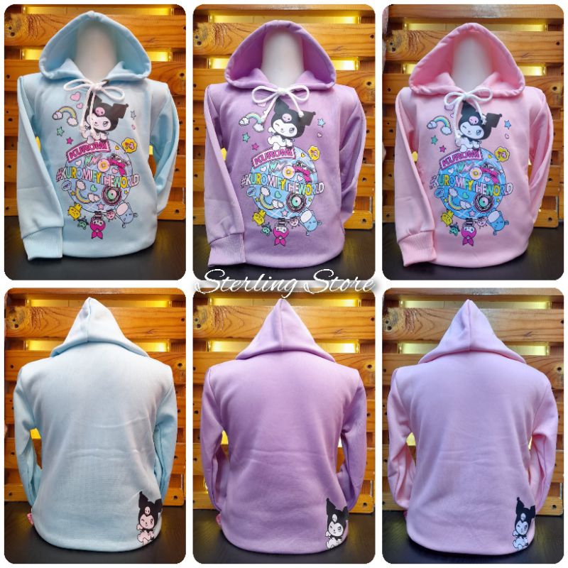 Sweater Anak Perempuan Kuromi/Kids Sweater/Sweater Anak Perempuan/Sweater Anak Perempuan Tebal/Sweat