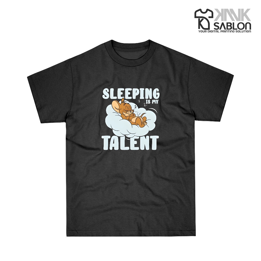 KANKSABLON-T-Shirt kaos vintage Cartoon TOM & JERRY