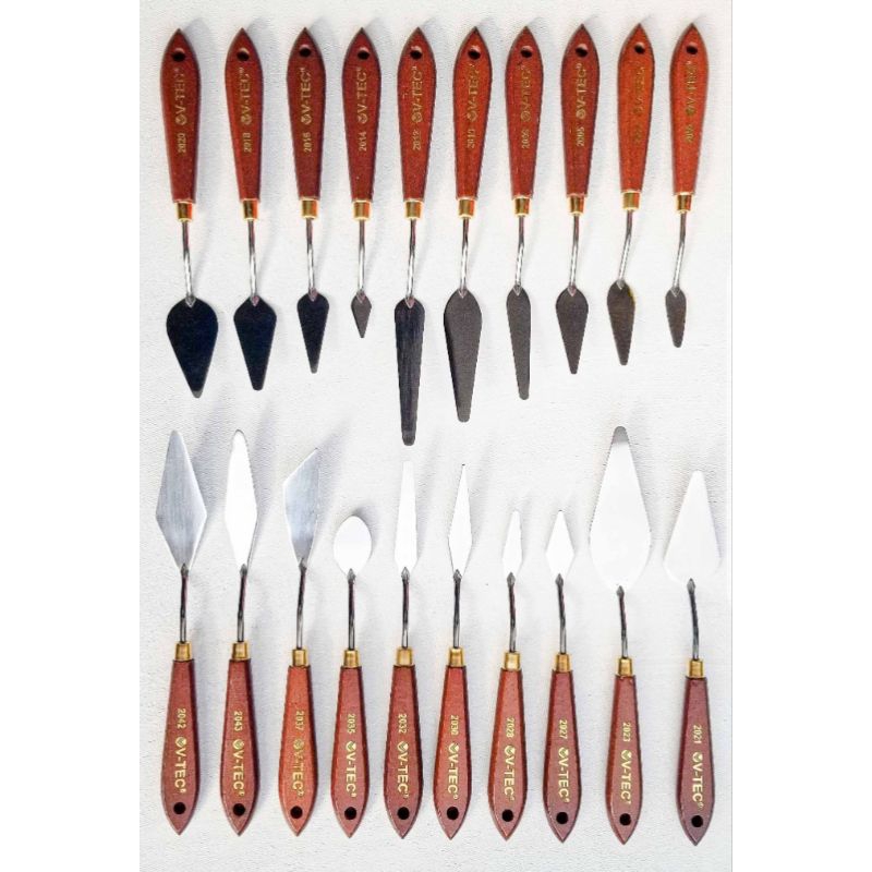 

VTEC PAINTING PALETTE KNIFE PISAU PALET LUKIS UKIR KRIM KUE