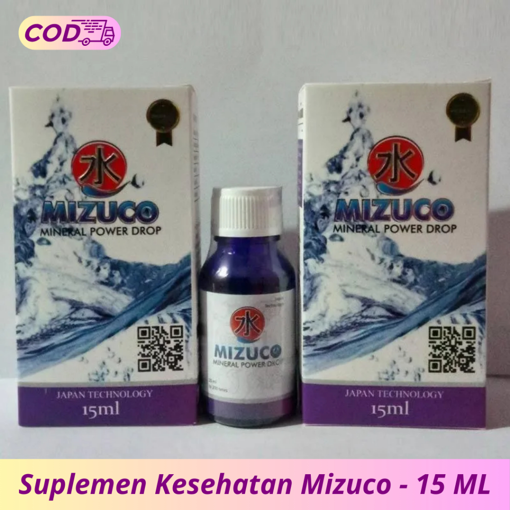 Mizuco - Mineral Power Drop - Suplemen Kesehatan - 15 ML
