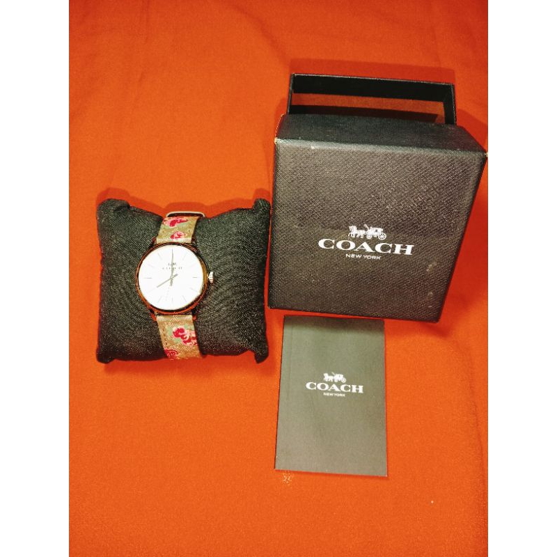 [PRELOVED] ORIGINAL COACH WATCH JAM TAM TANGAN CEWEK WANITA PEREMPUAN