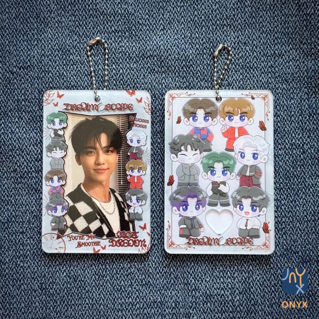 PC Holder NCT Dream Dreamscape | Gantungan Kunci NCT Dream | Keychain NCT | Photocard Holder Acrylic