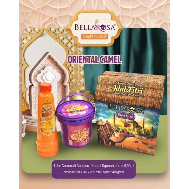 

BELLAROSA ORIENTAL CAMEL KUE + SIRUP