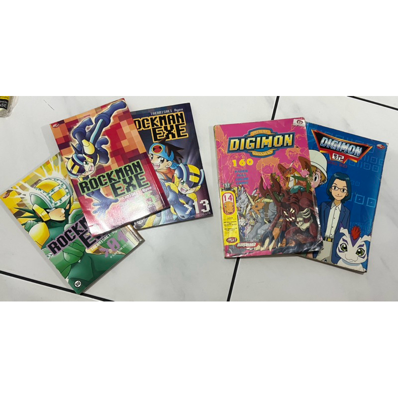 Komik Digimon dan Rocketman
