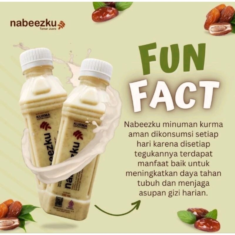 

nabeezku jus kurma Cream 250 ml