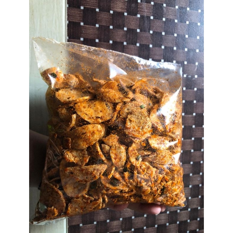 

basreng pedas daun jeruk 500gr