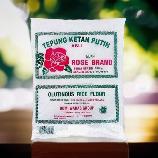 

Tepung Ketan Rose Brand 500 g
