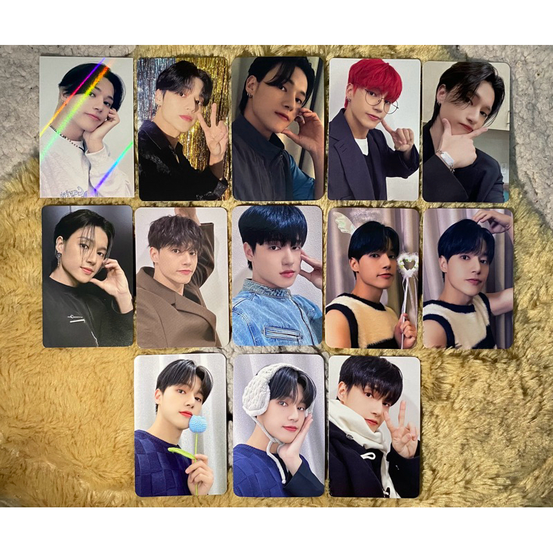 ATEEZ WOOYOUNG OFFICIAL PHOTOCARD | All About AAB Jung Wooyoung