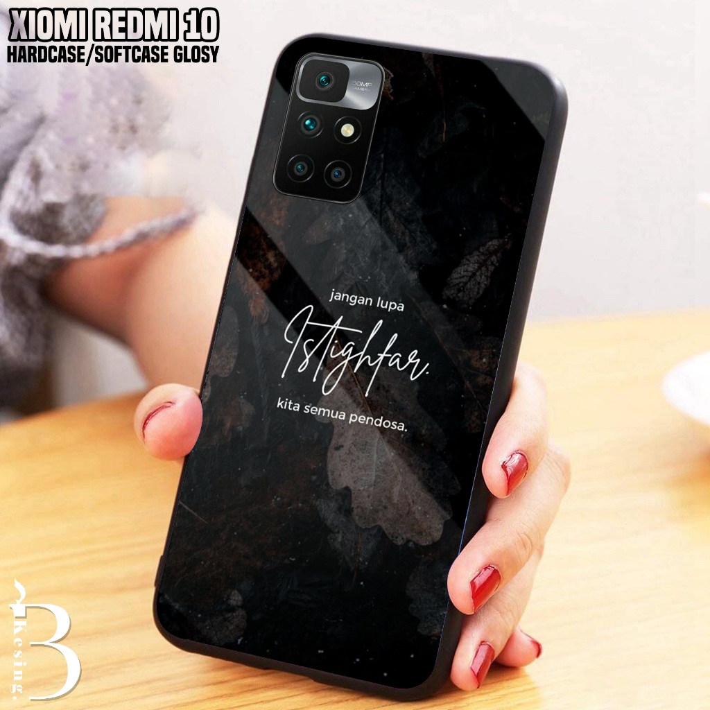 Case Xiaomi Redmi 10 2022 - Casing Hp Xiaomi Redmi 10 2022 Motif Quotes - Silikon Hp Xiaomi Redmi 10