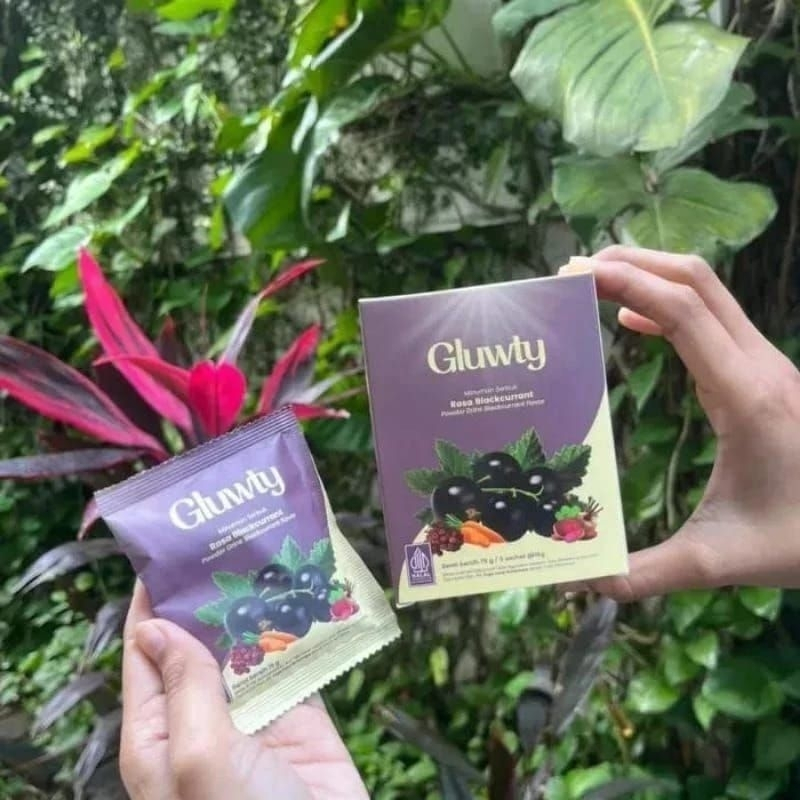 GLUWTY COLLAGEN ASLI SUPLEMEN SERBUK PEMUTIH WAJAH MENGENCANGKAN DAN HILANGKAN FLEK HITAM