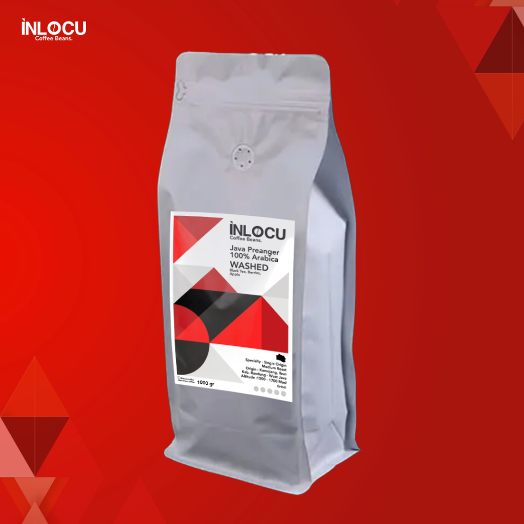 

Biji Kopi Arabica Java Preanger Washed Kamojang 1000gr/ 1kg Inlocu