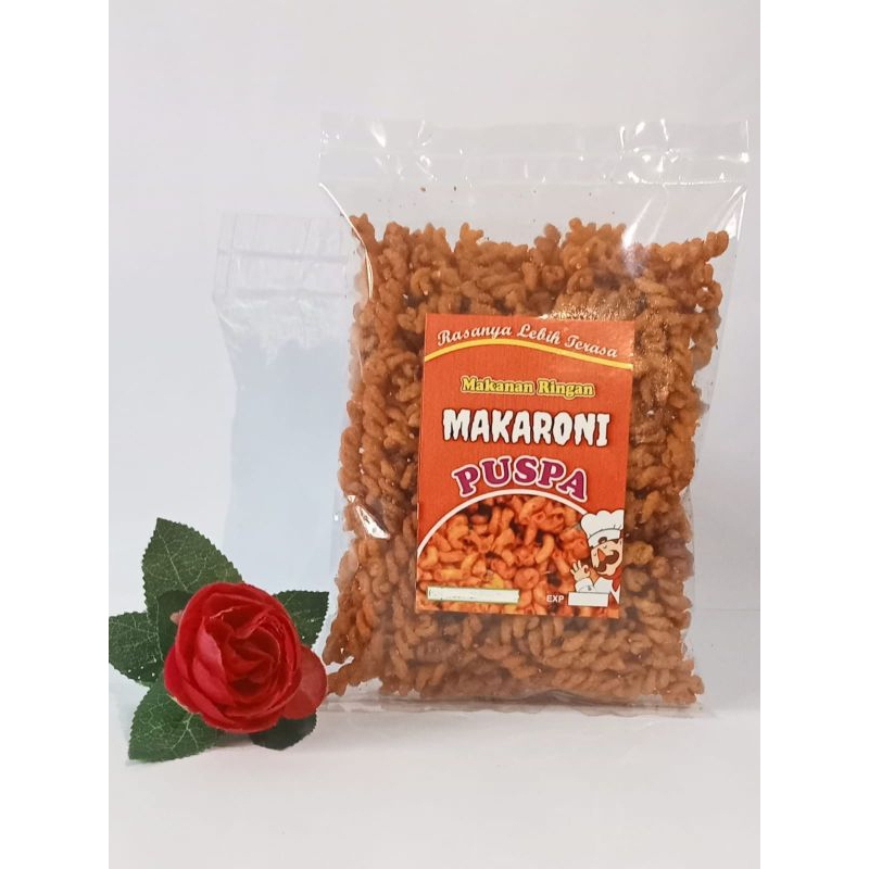 

Puspa snack makanan ringan viral Makaroni Spiral Pedas 250g