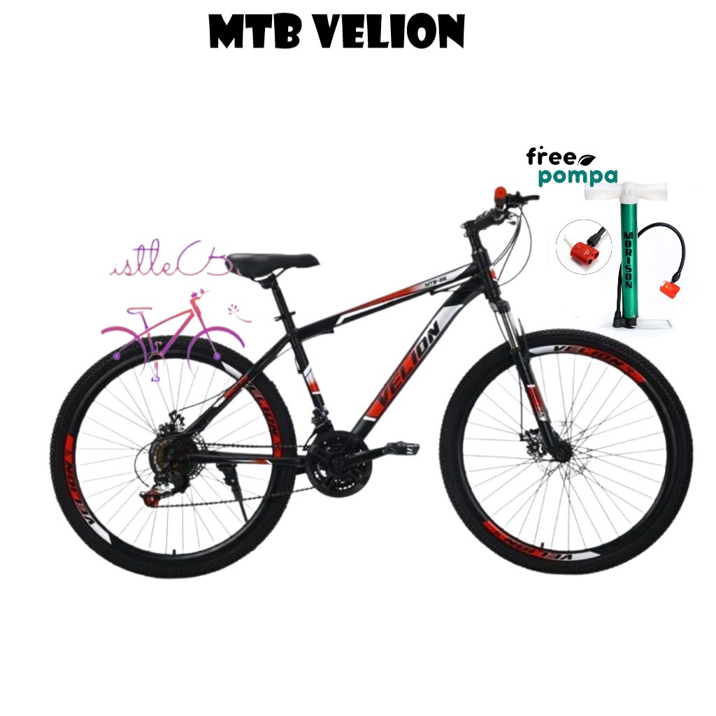 Sepeda Gunung MTB VELION 24 &amp; 26 &amp; 27.5  &amp; SALVO 26 (FREE POMPA)