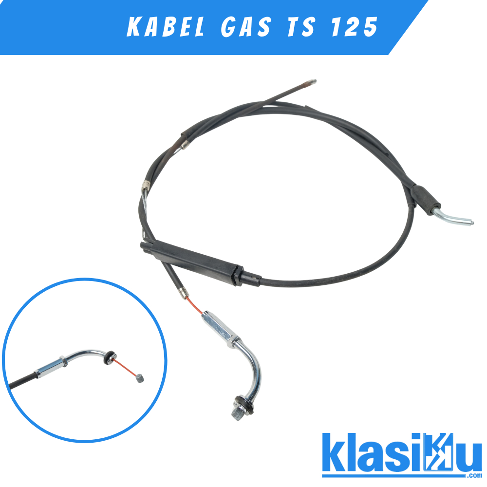 Kabel Gas Yamaha Suzuki Ts125 Ts 125 Motorcycle Parts 58300 48702 000