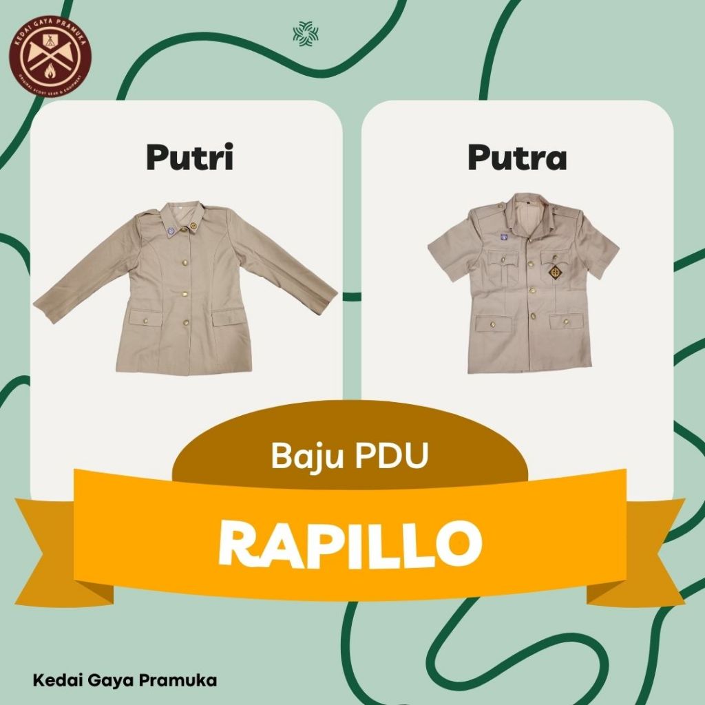 Baju Seragam PDU Pramuka Putra dan Putri Termurah