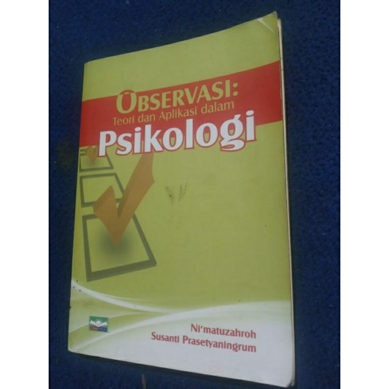 buku original observasi teori dan aplikasi dalam psikologi