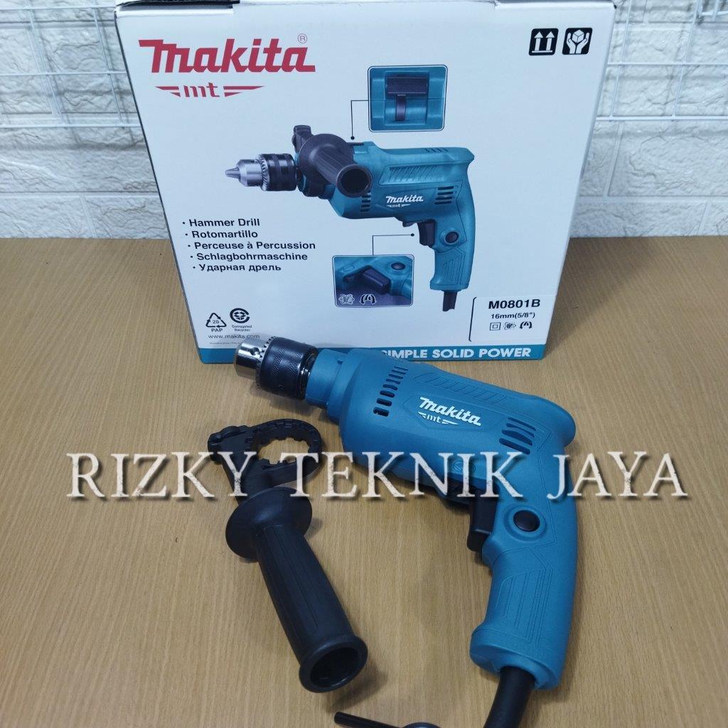 MESIN BOR BETON MAKITA M0801 13MM M0801B IMPACT DRILL M 0801B MAKITA