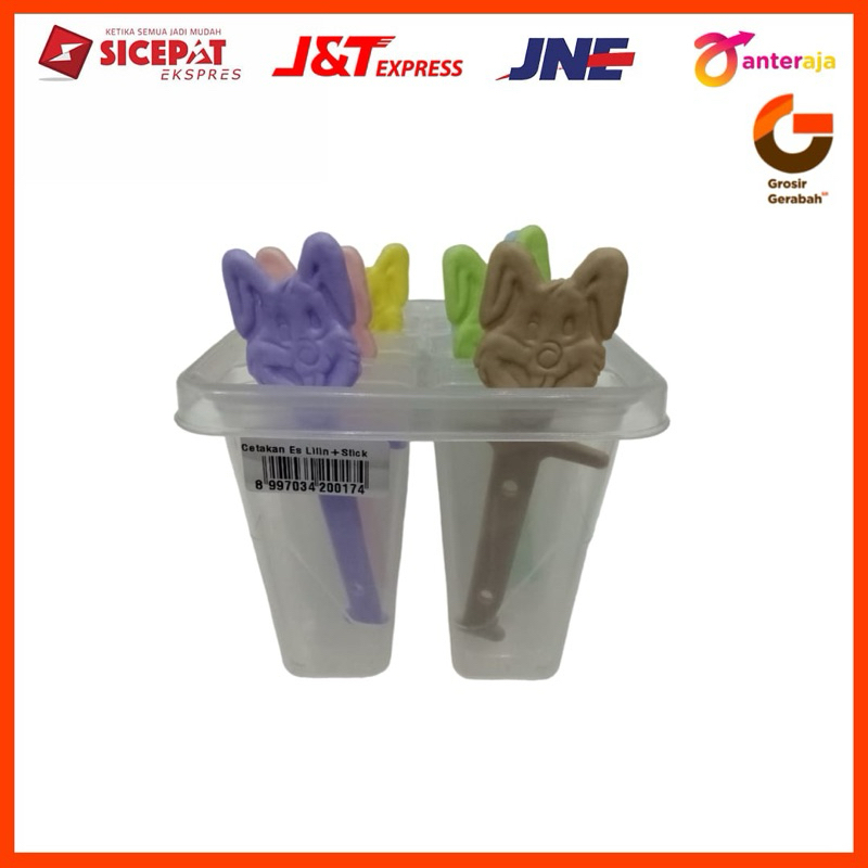 cetakan es krim es lilin + stik