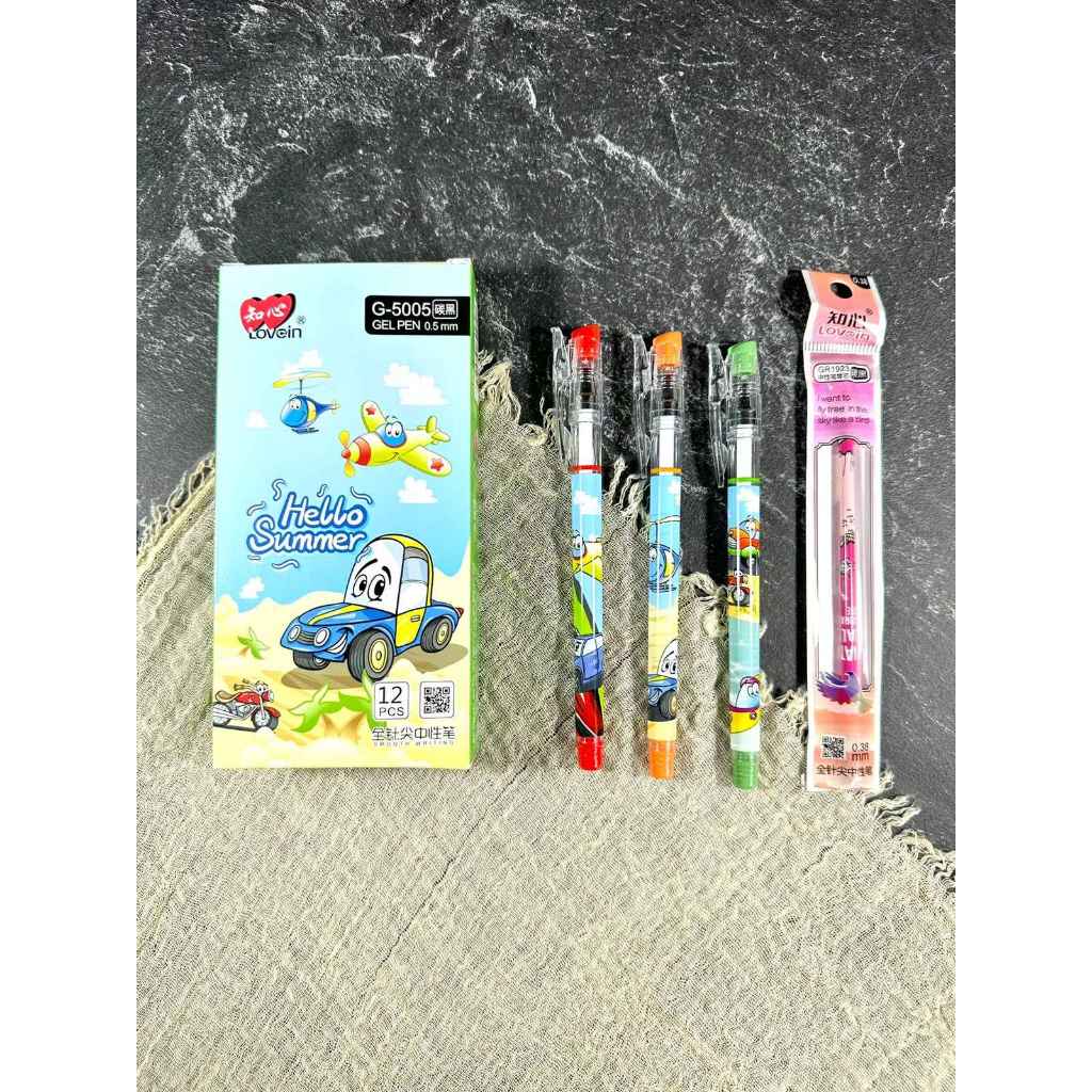 

(PAK) Pulpen Gel Zhi Xin G-5005 / Pulpen Gel Zhi Xin 0.5 mm / Bolpoin Gel Lucu