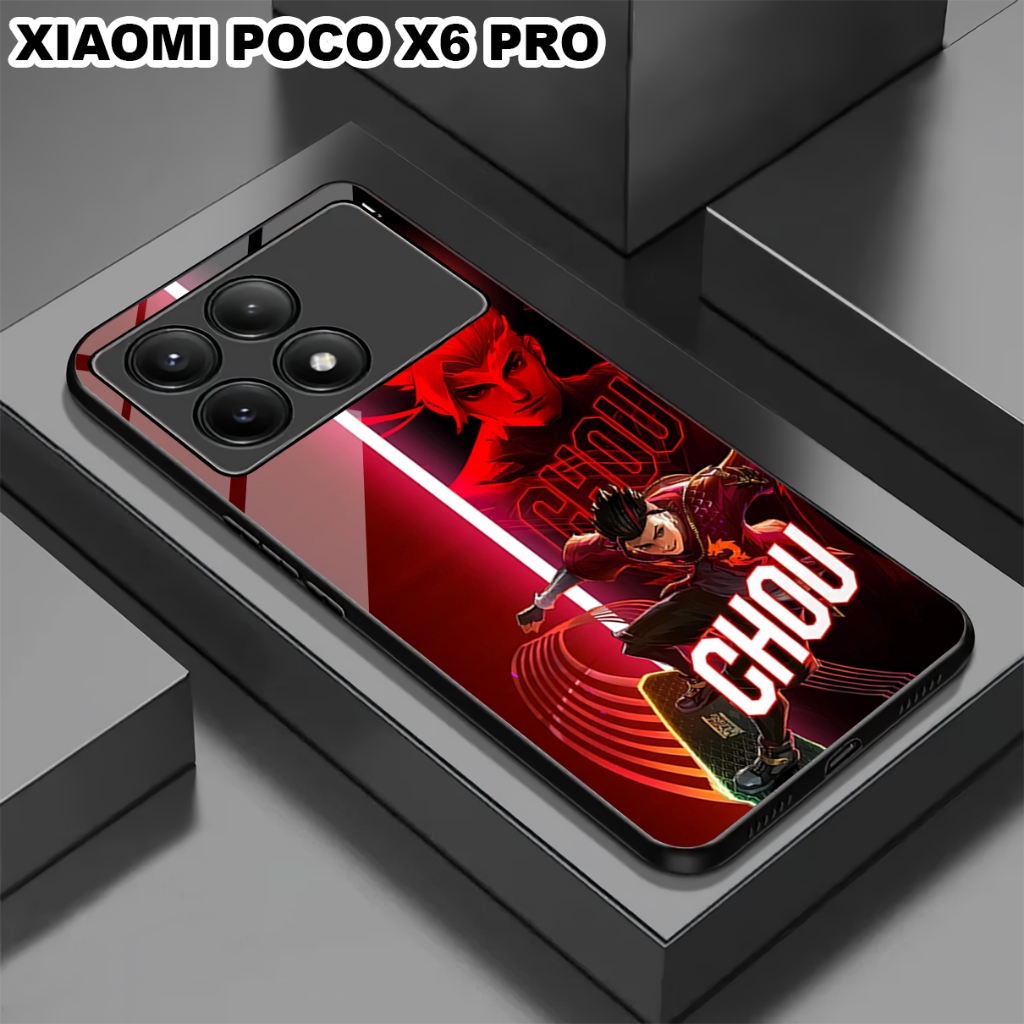 COD63/Softcase glossy kilau POCO X6 PRO 5G dan ALLL TYPE(motif mobile legend)  X5 PRO X5 PRO 5G /X3/