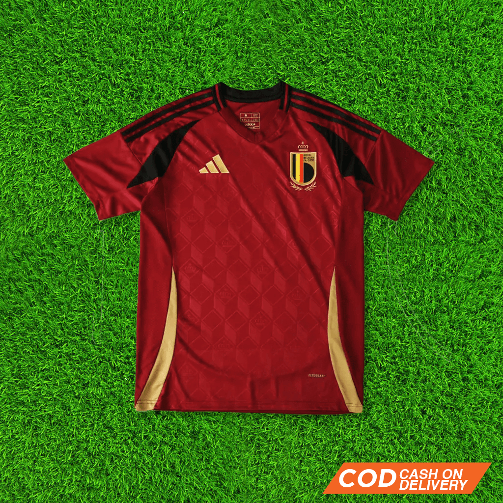 JERSEY TIMNAS BELGIA HOME WORLD CUP 2022/EURO 2024 BAJU BOLA KAOS BOLA KAOS JERSEY SEPAKBOLA BELGIUM