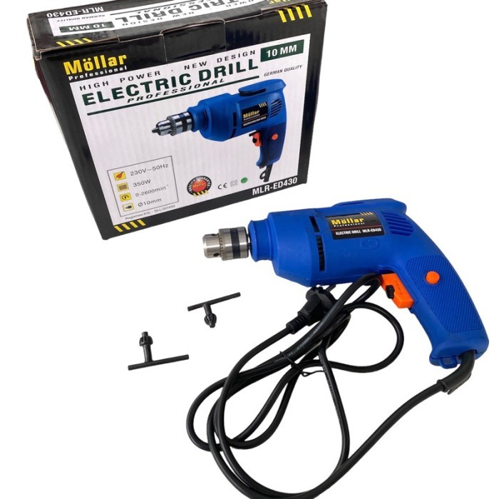 MLR-ED430 Mesin Bor Tangan Listrik 10MM MOLLAR