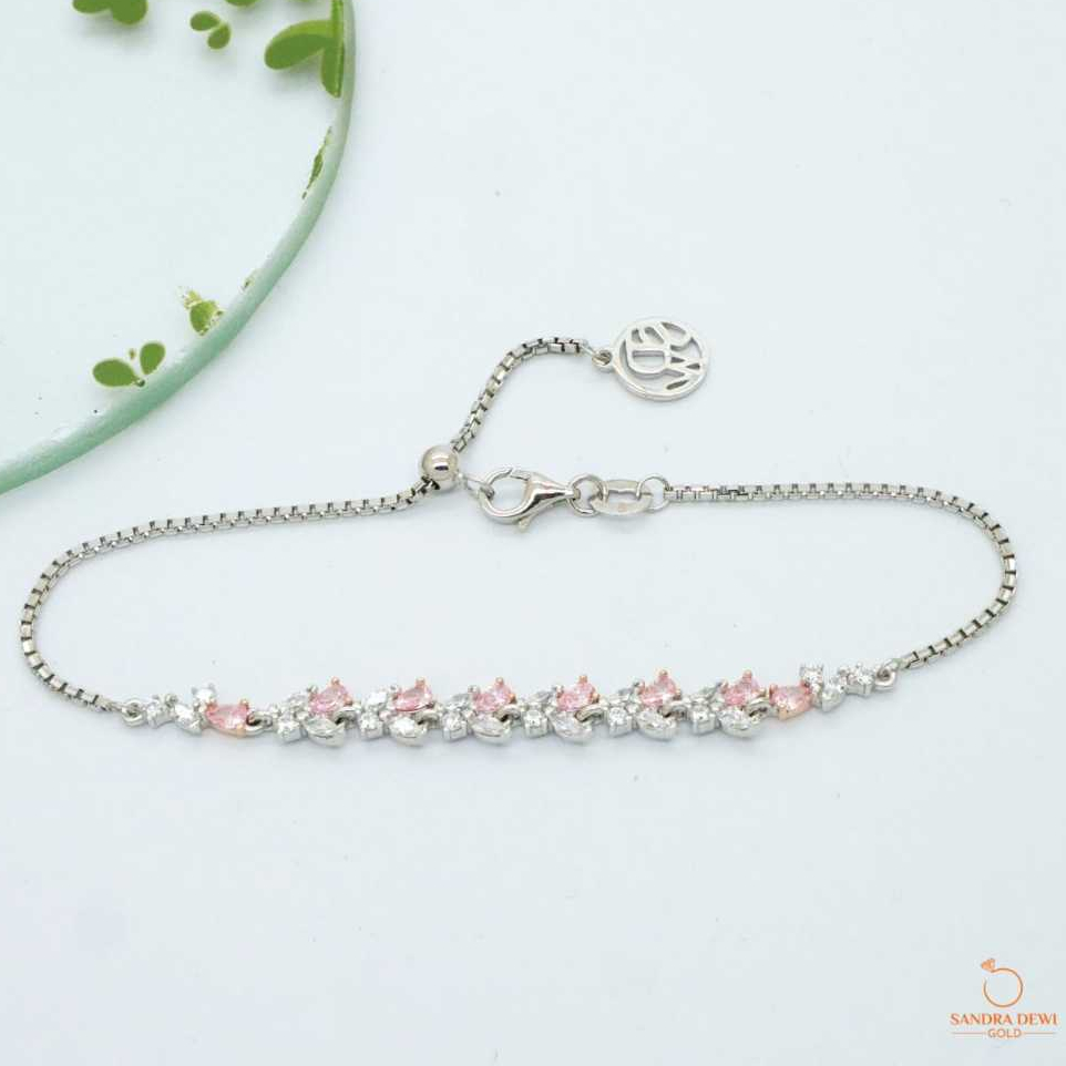 Gelang serut WG Adore Vol.1 Collection BC230385 SDW Gold 18K