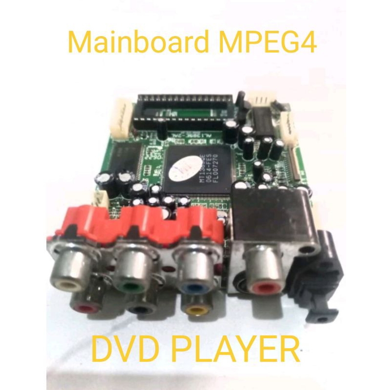 Mesin MPEG 4 dvd player Mainboard dvd player chipset kondisi copotan original