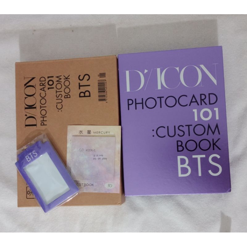 (BOOKED) Binder dan Card Holder BTS Dicon 101