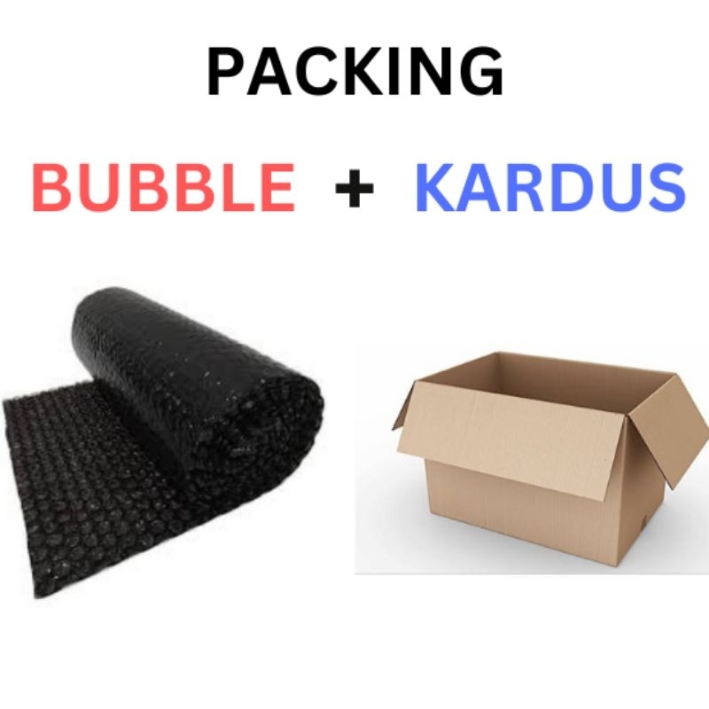 

Packing Kardus dan Bubblewrap