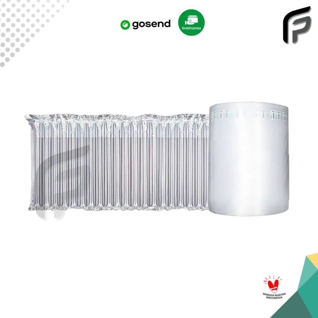 

HJK INFLATABLE AIR BUBBLE 20CM X 50M Cushion Wrap Fo-Air / Bubble Wrap Angin Tebal Roll / Poly Air