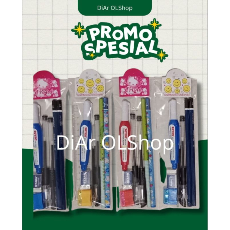 

Paket Alat Tulis Sekolah Ekonomis