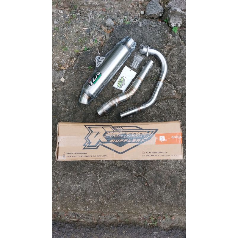 Fullset knalpot tlr pnp cb gl mp tiger knalpot tlr original bas ulem