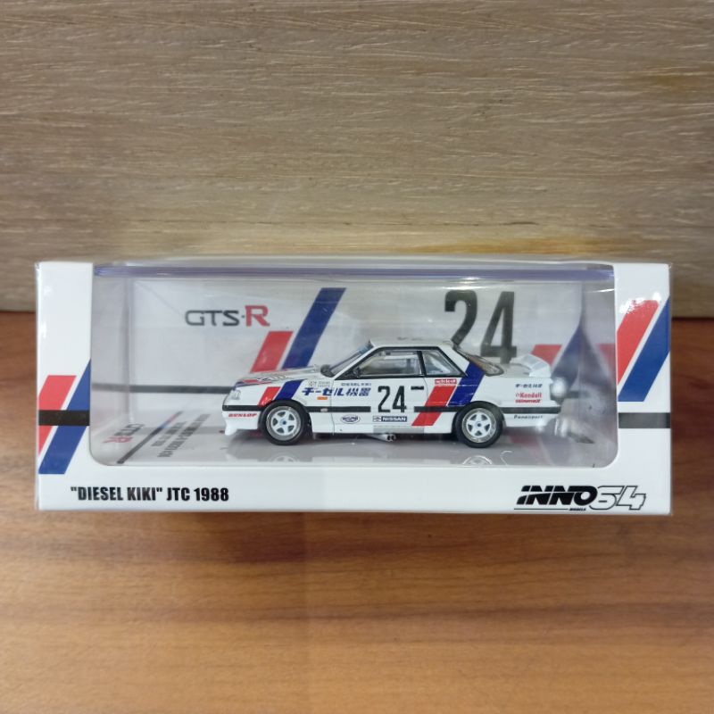 INNO64 NISSAN SKYLINE GS-R (HR31) #24 "DIESEL KIKI" JTC 1988 INNO 64