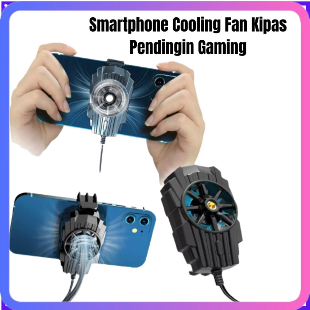 Kipas Pendingin Panas Dingin Radiator Heat Sink TaffGO Handphone Pendingin hp Gaming Cooler Mobile P
