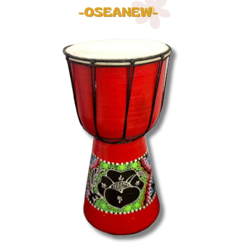 -DISKON- JIMBE ANAK JUMBO 40CM / Alat Musik Kendang Jimbe Djimbe Painting ukuran 20 25 30 40 cm Gend