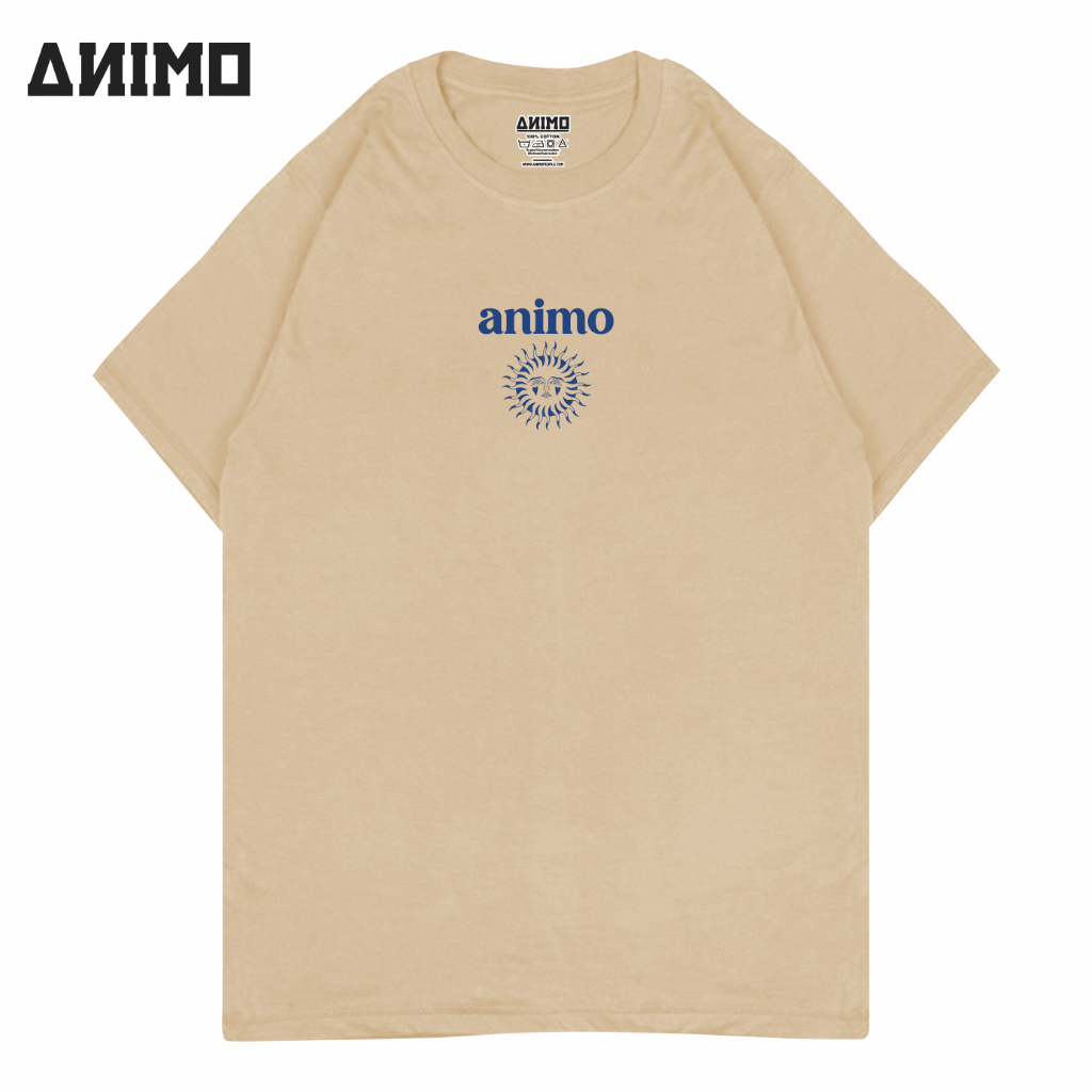 Animo Tshirt Good Thing - Coklat Susu Kaos Pria Wanita